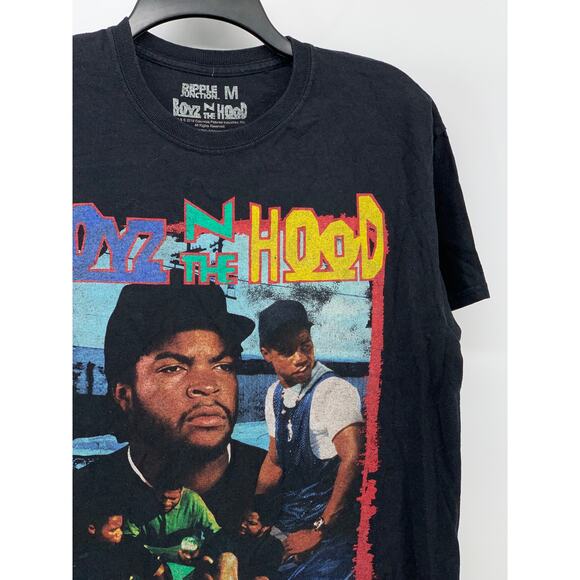 RIPPLE JUNCTION Men's Black Boyz N The Hood Graphic Short Sleeve T-Shirt SZ M - Picture 3 of 7